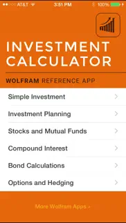 wolfram investment calculator reference app iphone screenshot 1