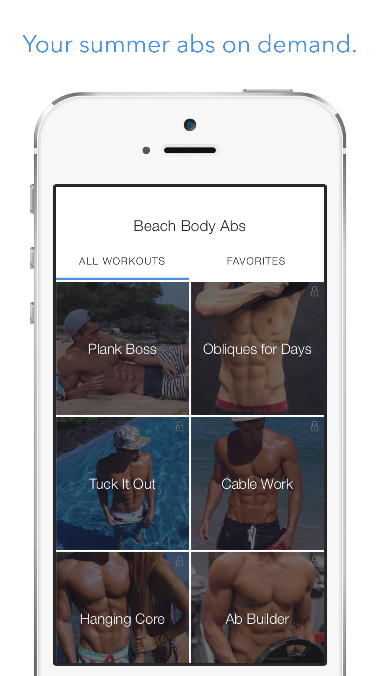Beach Abs - 30 Day Ab Challenge by Michael Romero