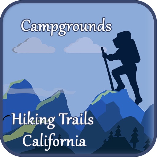 California Camping & Hiking Trails icon