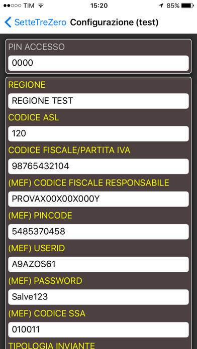 Screenshot #1 pour SetteTreZero