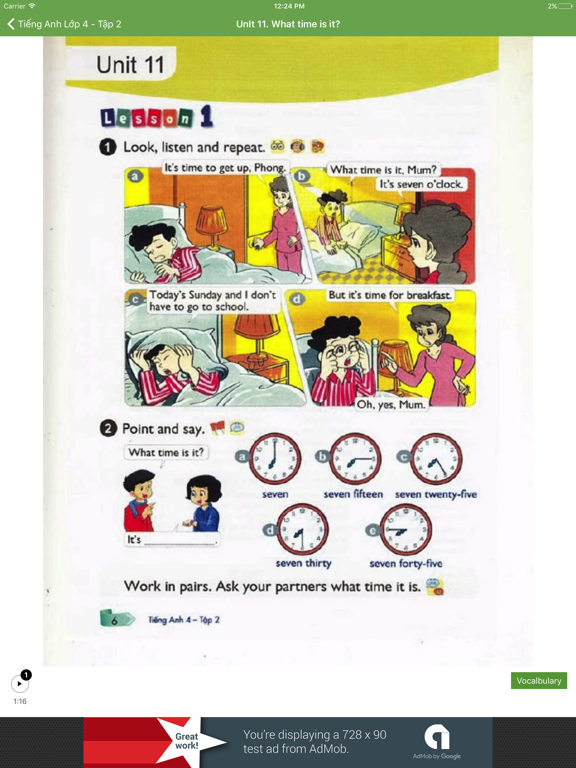 Screenshot #5 pour Tiếng Anh Lớp 4 - Tập 2