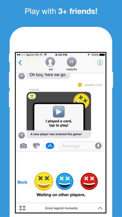 Emoji Against Humanity - Card Game for iMessage