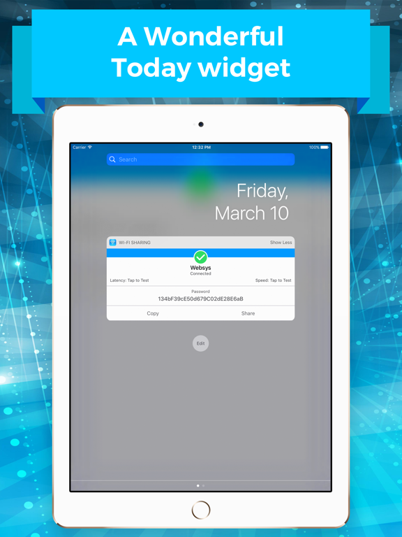 Screenshot #6 pour Wi-Fi Password Sharing Widget