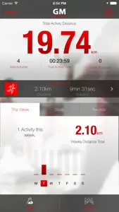 GymMate - Running, Cycling & Fitness Tracker screenshot #1 for iPhone