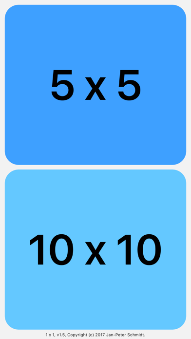 Screenshot #1 pour Einmaleins (1x1)