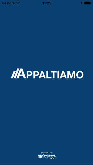 Screenshot #1 pour APPaltiamo - Appalti Mobile