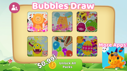How to cancel & delete Bubbles Draw - Pop the circles from iphone & ipad 1