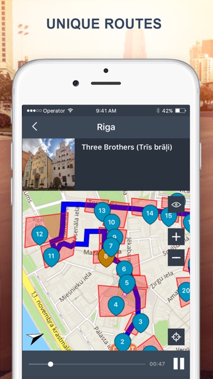 Riga travel guide and offline map