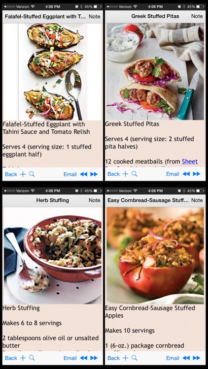 400 Stuffing Recipes