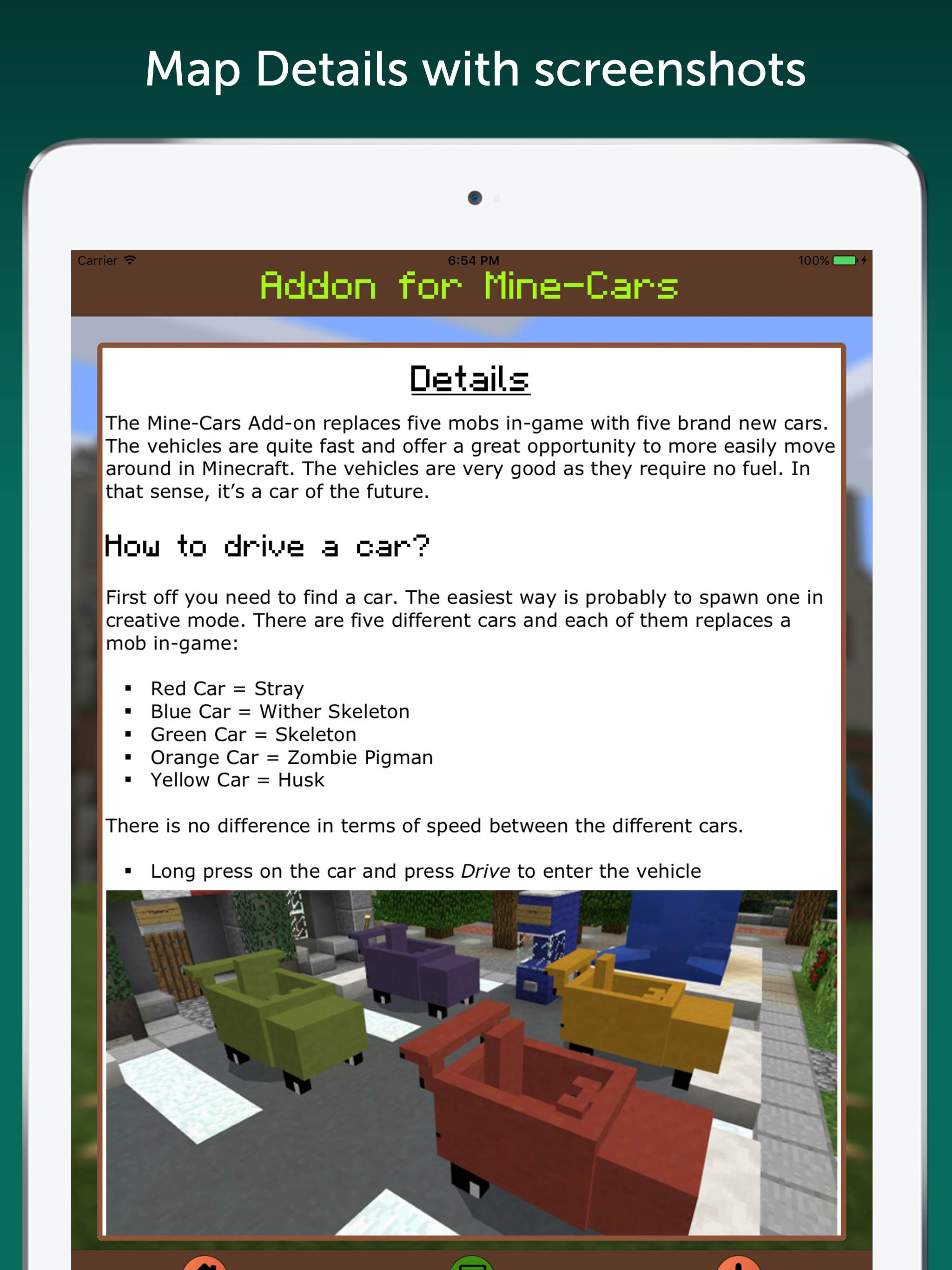 MineCars AddOn for Minecraft PE screenshot 6