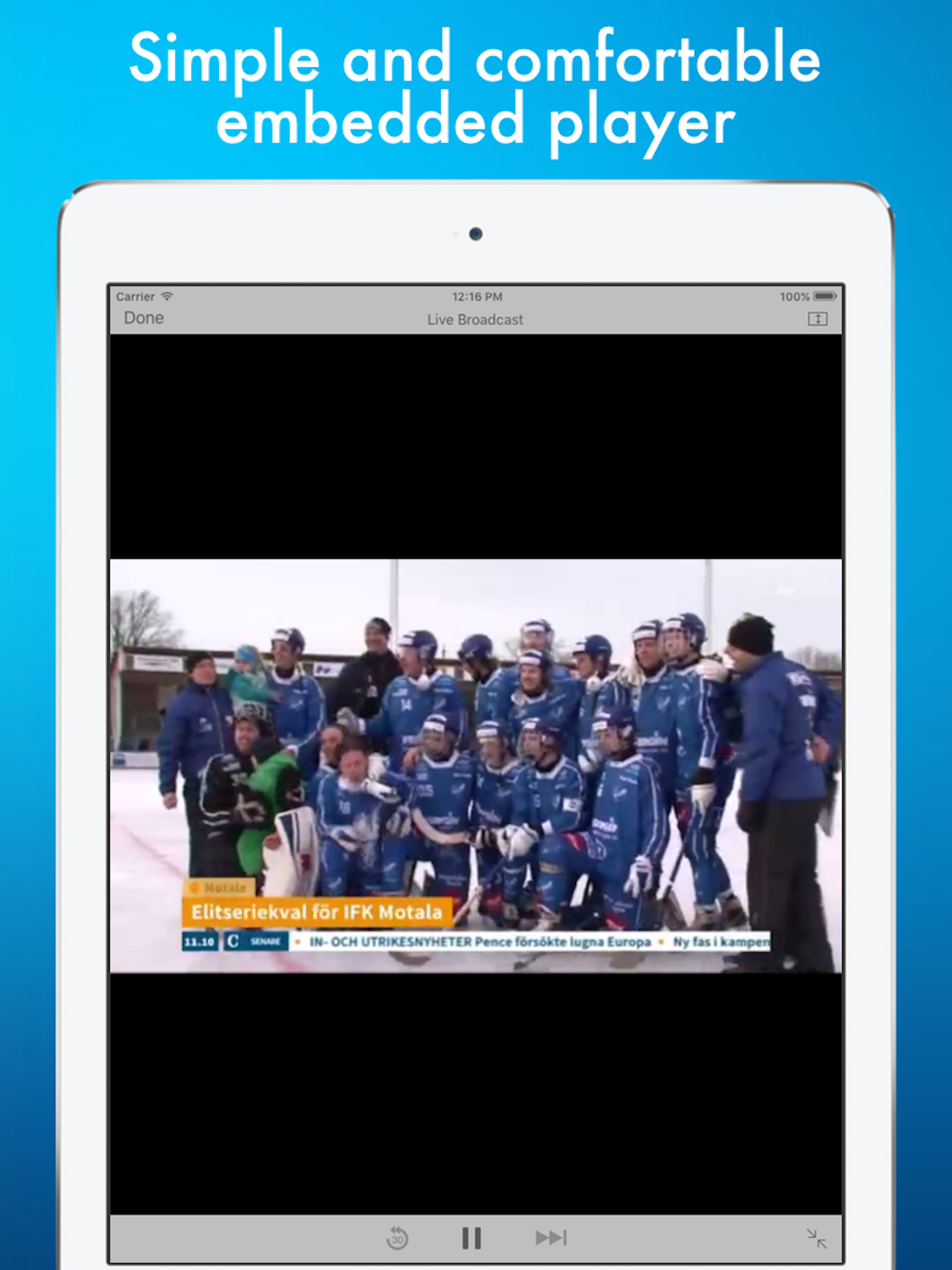 Sverige TV - Svenska teve på nätet screenshot 7