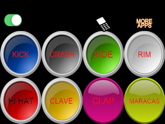 Drum@ iPad screenshot
