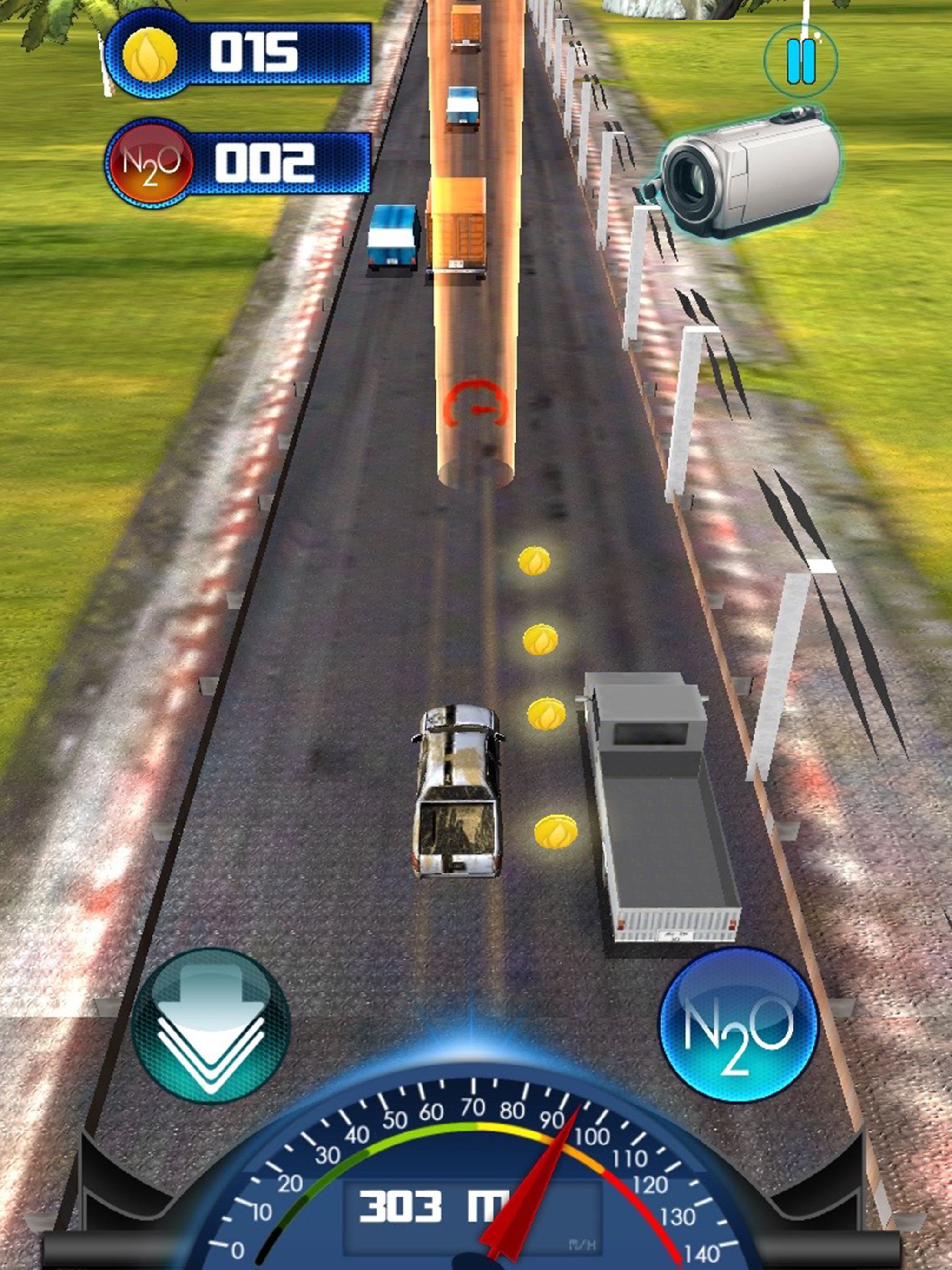 Monster Jeep City Traffic  Speed Race 2017 screenshot 4