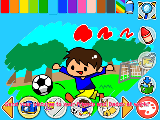 Screenshot #5 pour Kids Paint & Camera (Free)