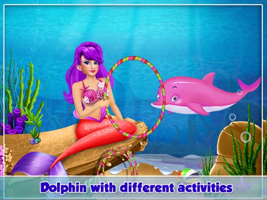 Mermaid Beauty Salon Makeover iPad screenshot