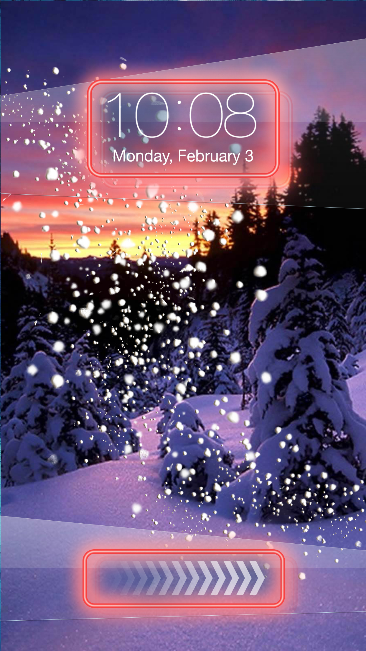 Snow Night Wallpaper HD – Winter Background Themes screenshot 5