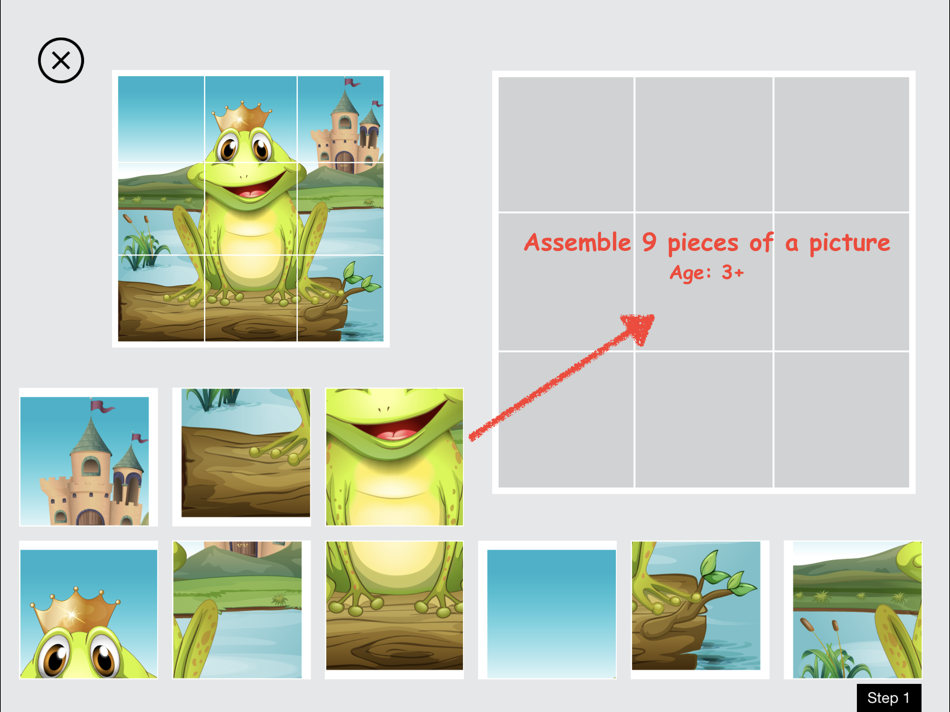 Fairytale Jigsaw - Assemble 9 pieces of a picture - 1.0 - (iOS)