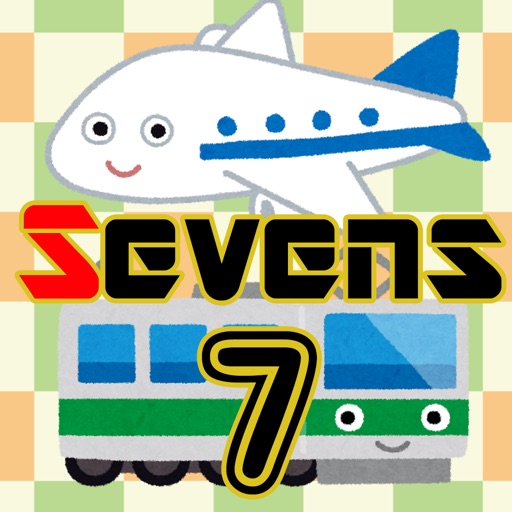 Vehicle Sevens (Playing card game) iOS App