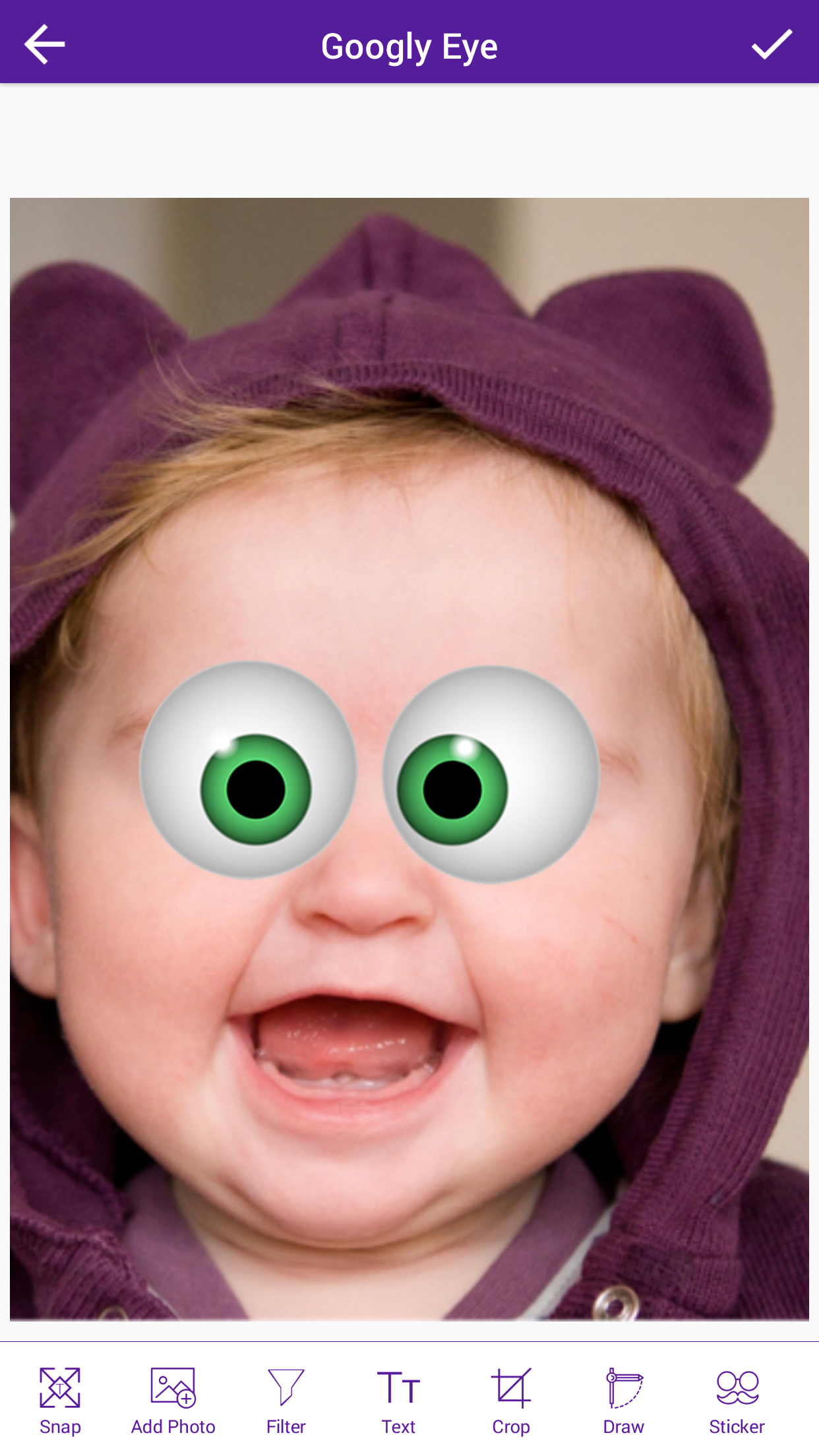 Googly Eye Camera Effect Photo Editor screenshot 5