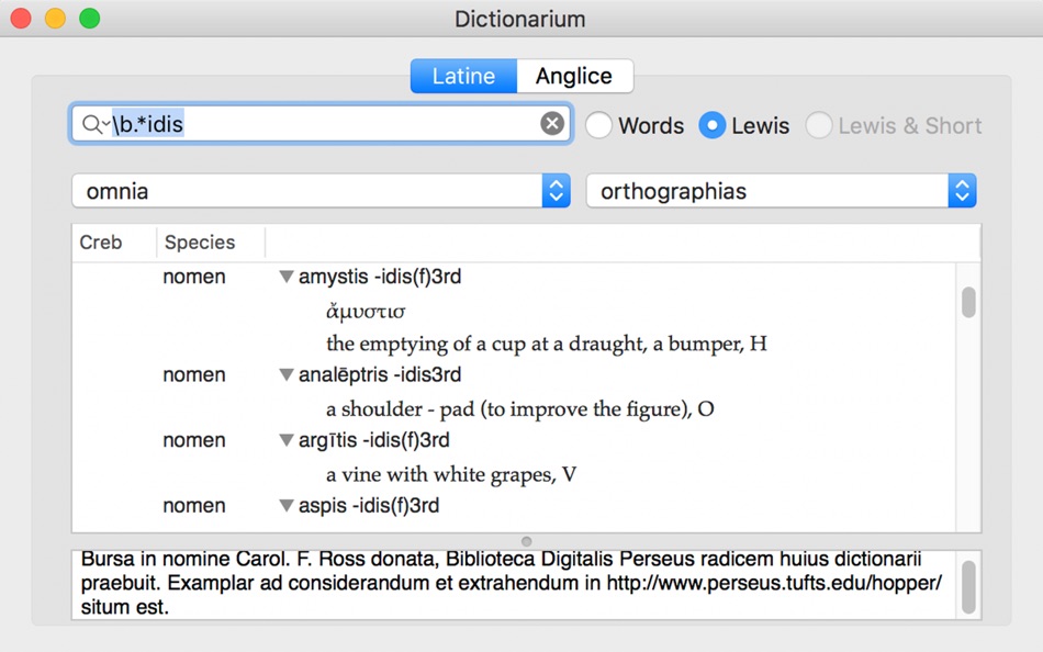 #2. LatinEdit (macOS) By: James Derrick