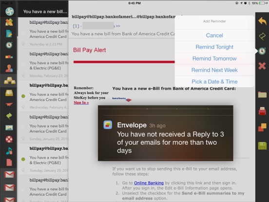 Screenshot #4 pour Envelope - Unified Inbox Email
