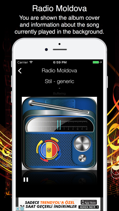 Radio Moldova - Live Radio Listening screenshot 2