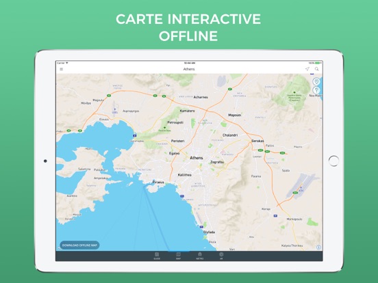 Screenshot #6 pour Athènes Guide Voyage avec Offline Maps