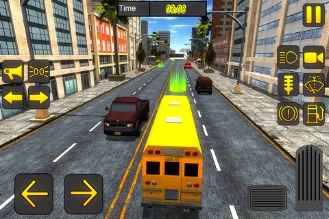 High School Bus Driver -  City Bus Simulator 2017 screenshot 3