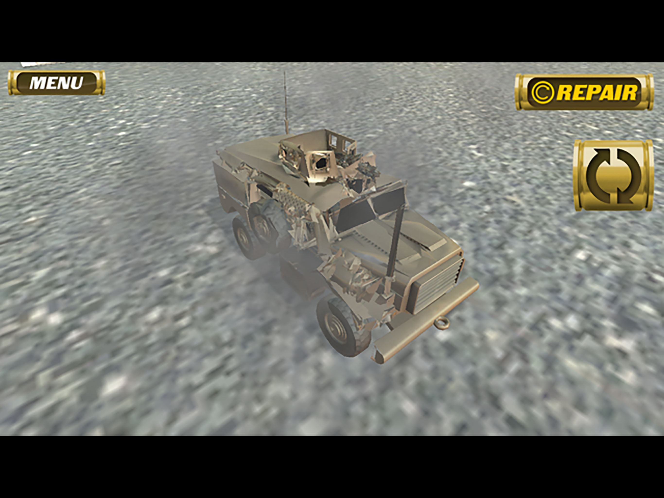Demolition War Car 3D Sim