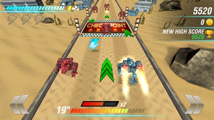 Robot Army War 3D screenshot-3