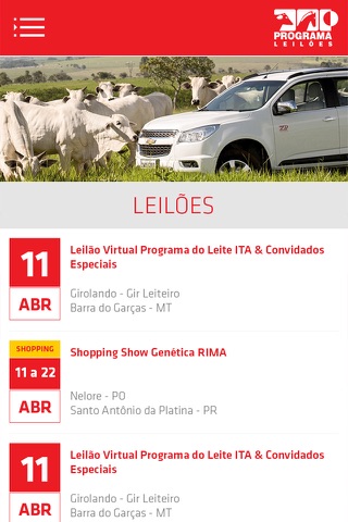 Portal Programa Leilões screenshot 2