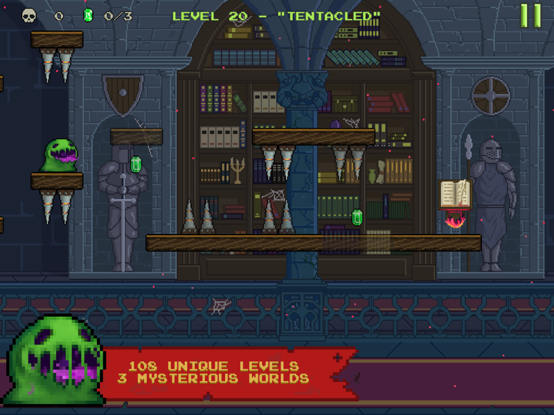 Monster Run. Free pixel-art platformer official gameplay screenshot 2