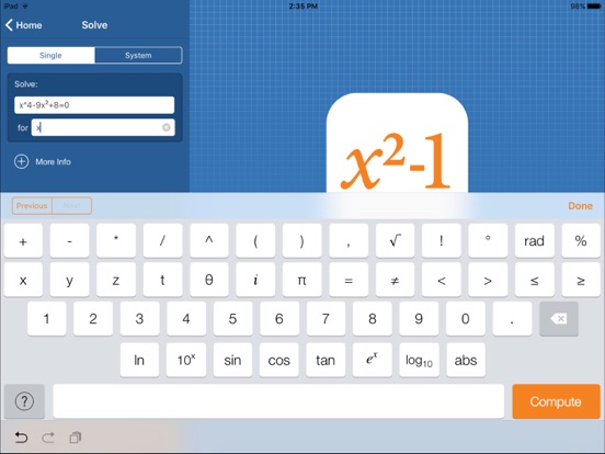 Screenshot #5 pour Wolfram Algebra Course Assistant