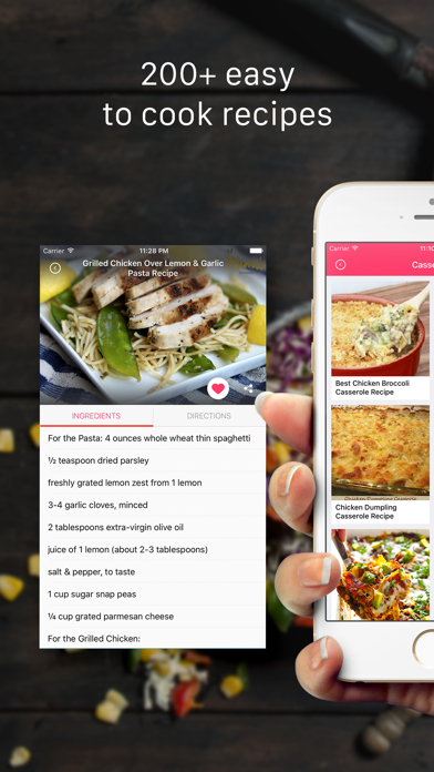 Screenshot #1 pour Chicken Recipes: Food recipes, cooking videos