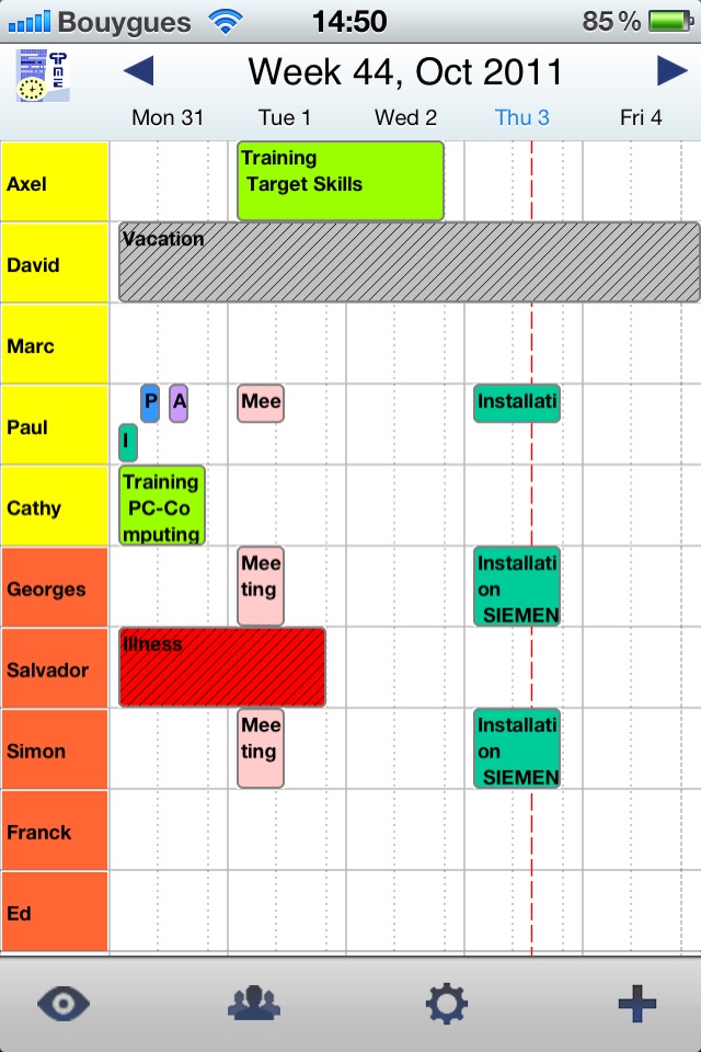 Planning PME screenshot 2