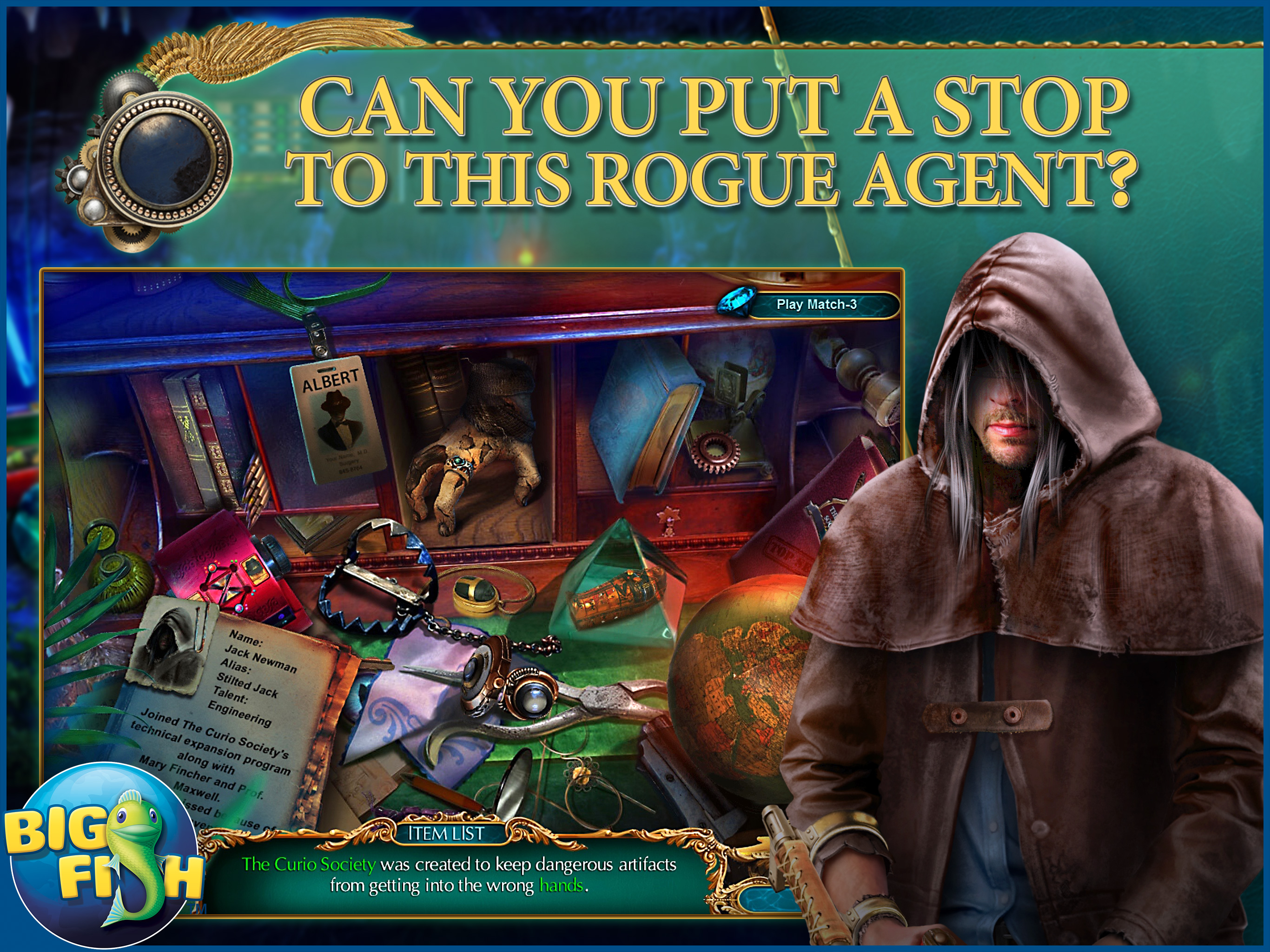 The Curio Society: The Thief of Life - Hidden