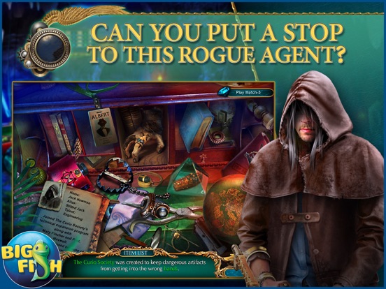 The Curio Society: The Thief of Life - Hidden iPad app afbeelding 2