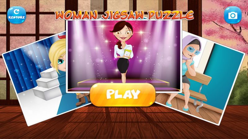 woman jigsaw puzzle 5th grade learning games official gameplay screenshot 4