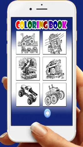 Game screenshot Monster Truck For Coloring Book Games apk
