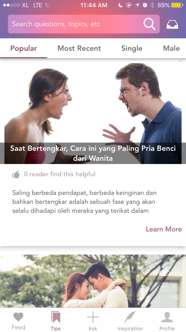 iPhone screenshot