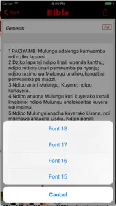 Nyanja Bible screenshot #3 for iPhone