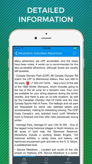 Calgary Travel Guide with Offline Street Map(圖4)-速報App