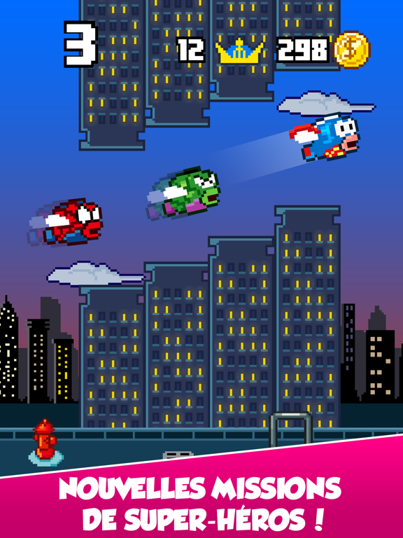 Screenshot #4 pour Splashy Fish - Adventure of Flappy Tiny Bird Fish