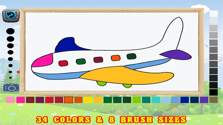 ABC First Words Vocabulary -  Coloring Book Games screenshot-3