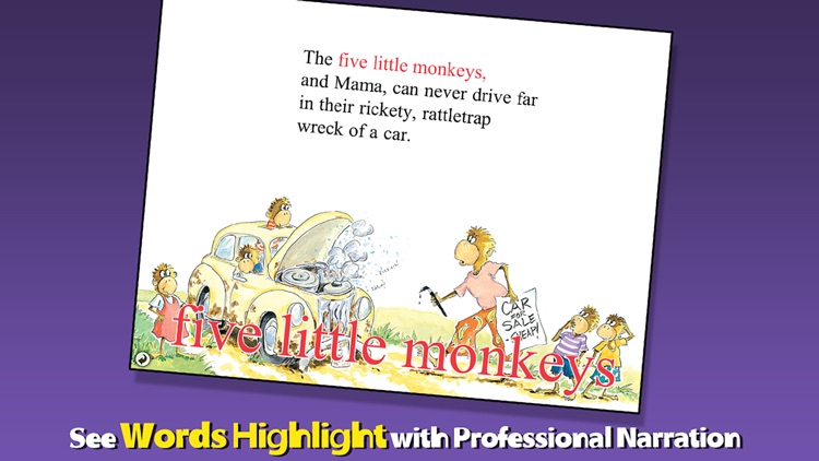 Five Little Monkeys Wash the Car