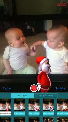 Game screenshot Video Filters - Christmas Dancing - Facee Time hack