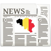 Belgium News in English Today & Belgian Radio app icon - News app for iPhone