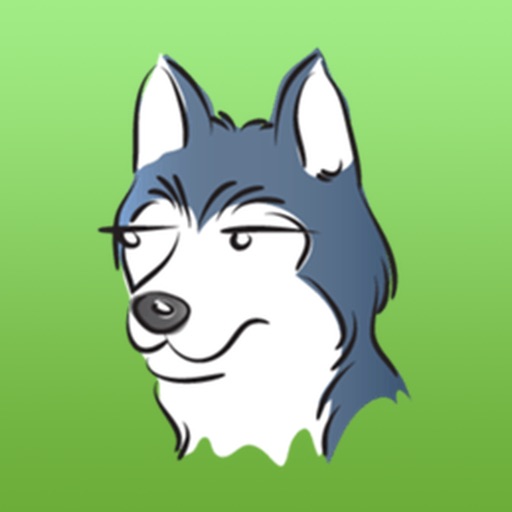 Husky Emoji Sticker by Nguyen Huyen