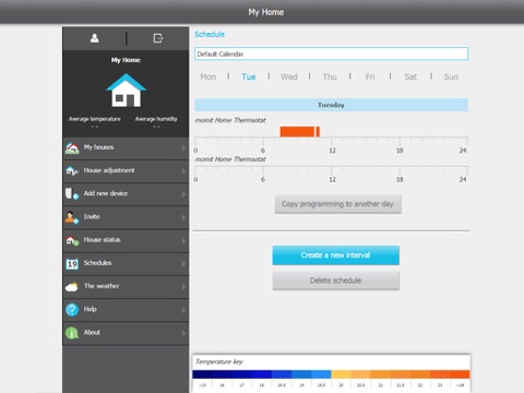 momit Home Thermostat screenshot 2