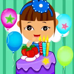 Happy Birthday - cake,ice cream and presents app icon
